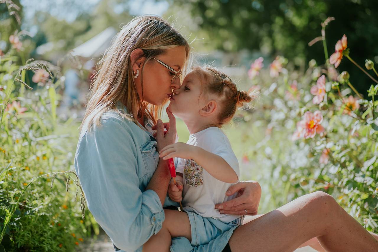 Photo de mariage romantique