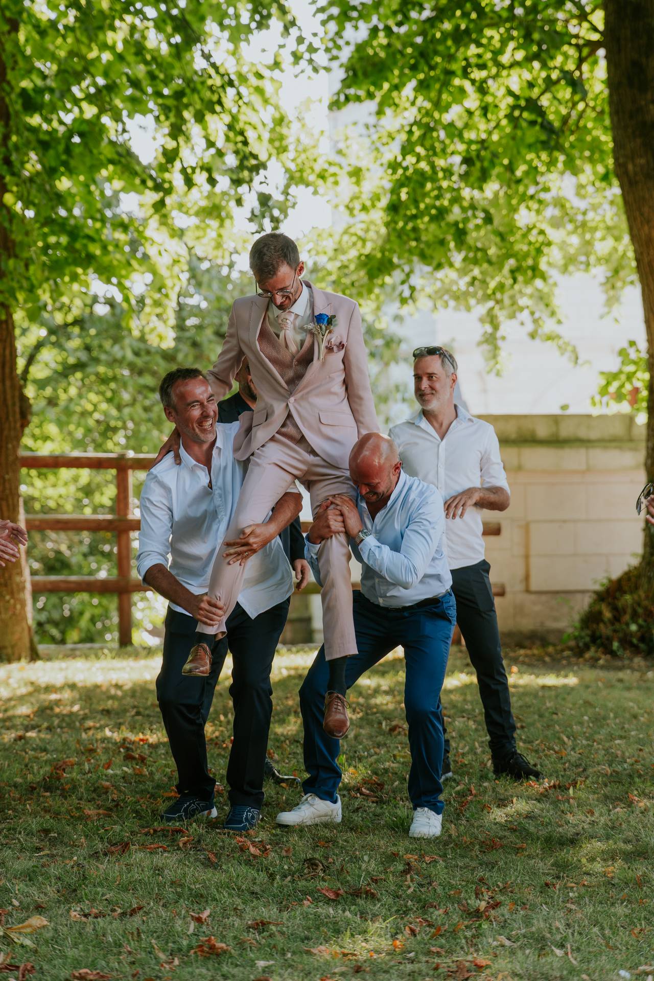 Photo de mariage romantique